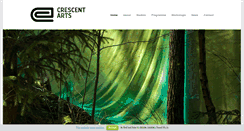 Desktop Screenshot of crescentarts.co.uk
